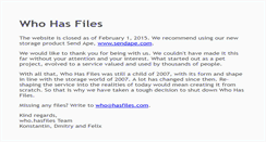 Desktop Screenshot of hasfiles.com